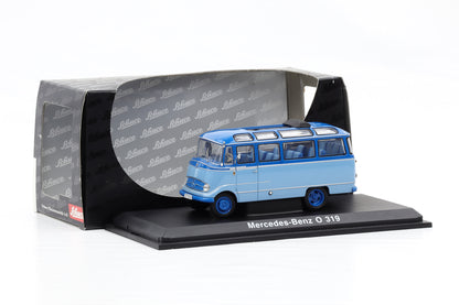 1:43 Schuco Mercedes-Benz O 319 Bus hellblau no. 02814