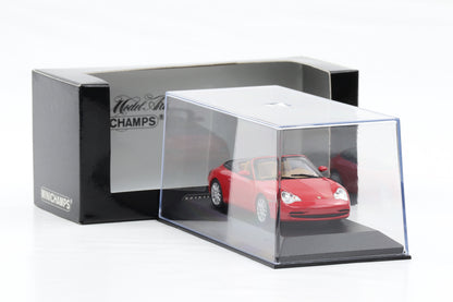1:43 Minichamps Porsche 911 996 Carrera Cabriolet 2001 indischrot