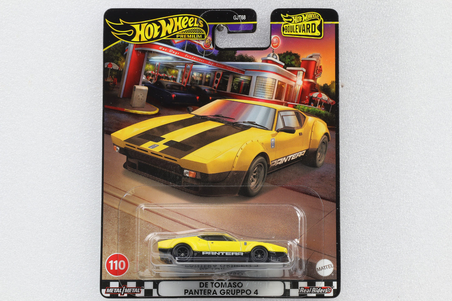 1:64 Hot Wheels Premium Boulevard De Tomaso Pantera Gruppo 4 #110