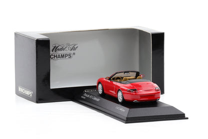 1:43 Minichamps Porsche 911 996 Carrera Cabriolet 2001 indischrot
