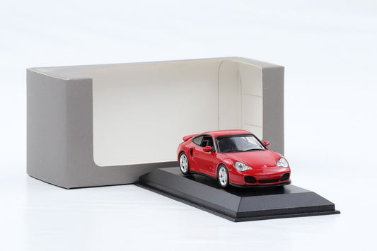 1:43 Minichamps Porsche 911 996 Turbo 2000 Indischrot WAP Dealer