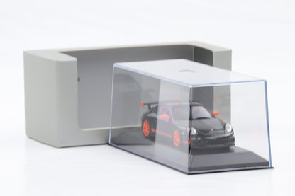 1:43 Minichamps Porsche 911 997 GT3 RS 3.6 2006 MKI Schwarz orange WAP Dealer