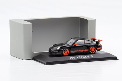 1:43 Minichamps Porsche 911 997 GT3 RS 3.6 2006 MKI Schwarz orange WAP Dealer