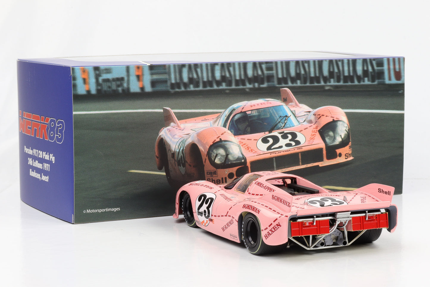 1:18 Porsche 917/20 Pink Pig #23 24h LeMans 1971 Kauhsen, Joest WERK83