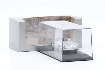 1:43 Minichamps Porsche 356 A 1600 Speedster silber WAP Dealer