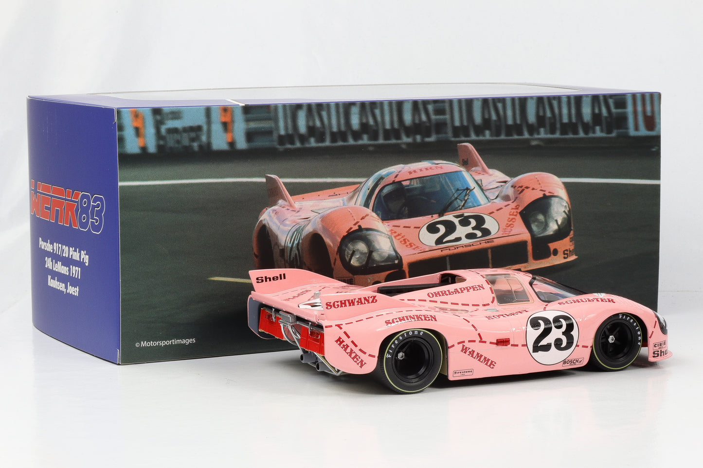 1:18 Porsche 917/20 Pink Pig #23 24h LeMans 1971 Kauhsen, Joest WERK83