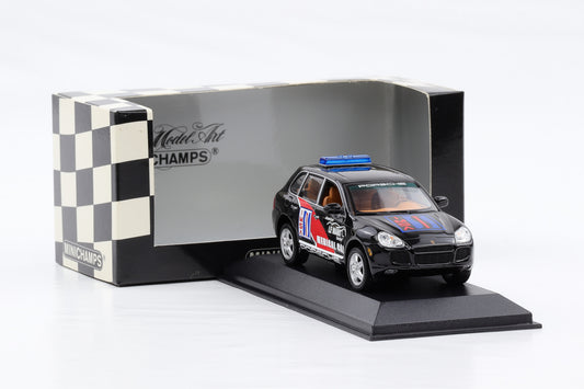 1:43 Minichamps Porsche Cayenne Turbo IMSA Medical Car ALMS 2003