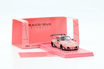 1:43 Tarmac Porsche 911 RWB 933 #23 Sopranos RAUH-Welt Pink Pig