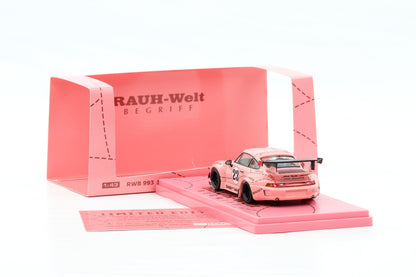 1:43 Tarmac Porsche 911 RWB 933 #23 Sopranos RAUH-Welt Pink Pig