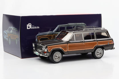 1:18 Jeep Grand Wagoneer 1991 Dover grey metallic/ wood DD-Models diecast