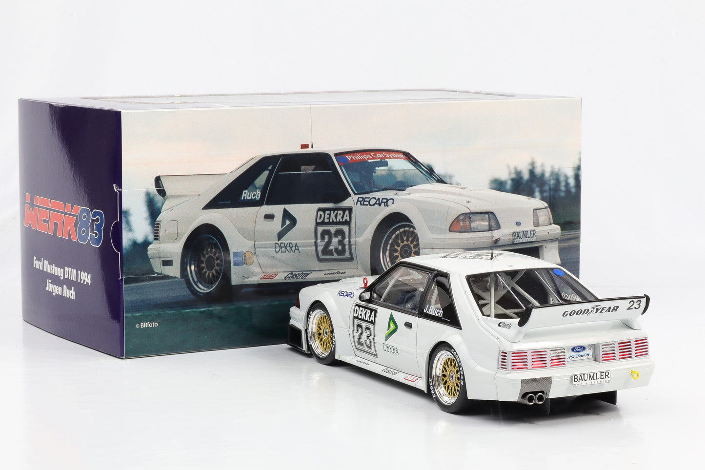 1:18 Ford Mustang 5.0 #23 Ruch Motorsport DTM 1994 J. Ruch Werk83 diecast