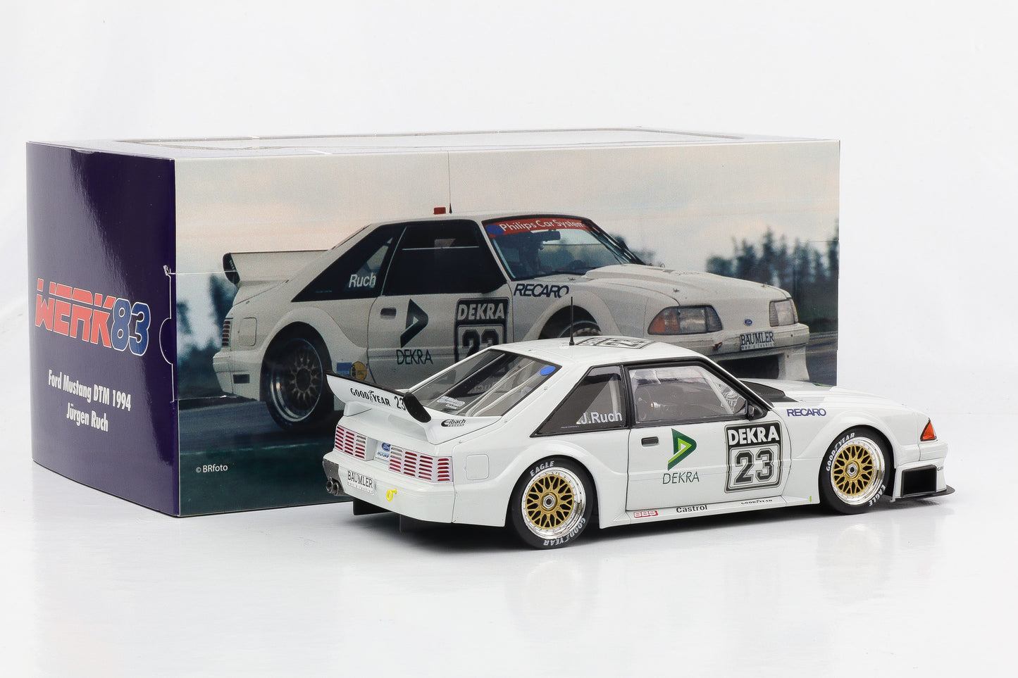 1:18 Ford Mustang 5.0 #23 Ruch Motorsport DTM 1994 J. Ruch Werk83 diecast