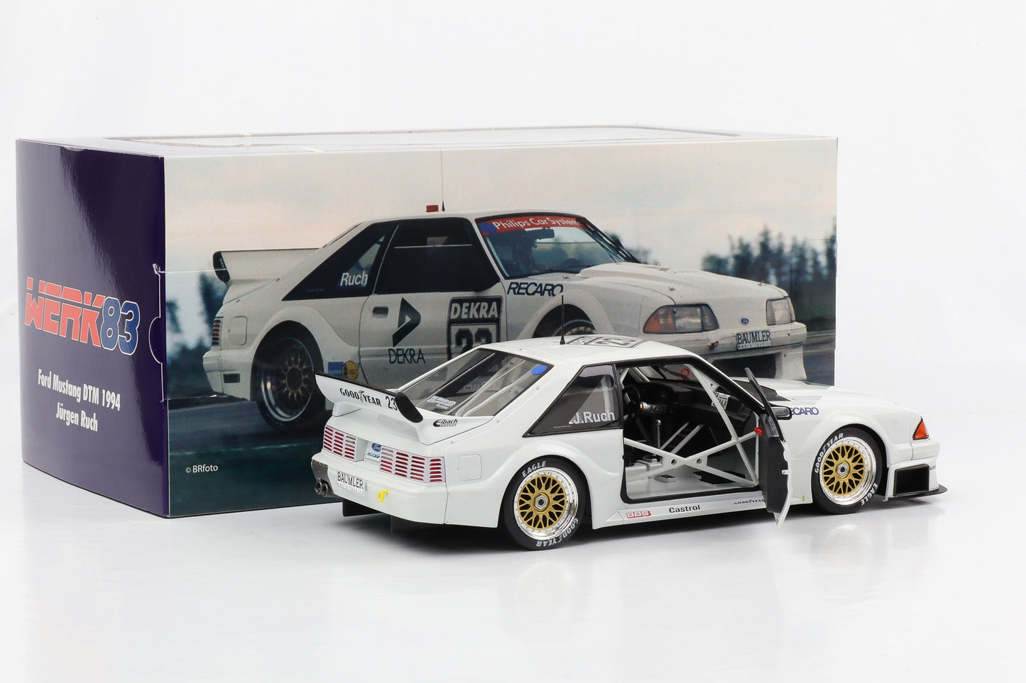 1:18 Ford Mustang 5.0 #23 Ruch Motorsport DTM 1994 J. Ruch Werk83 diecast