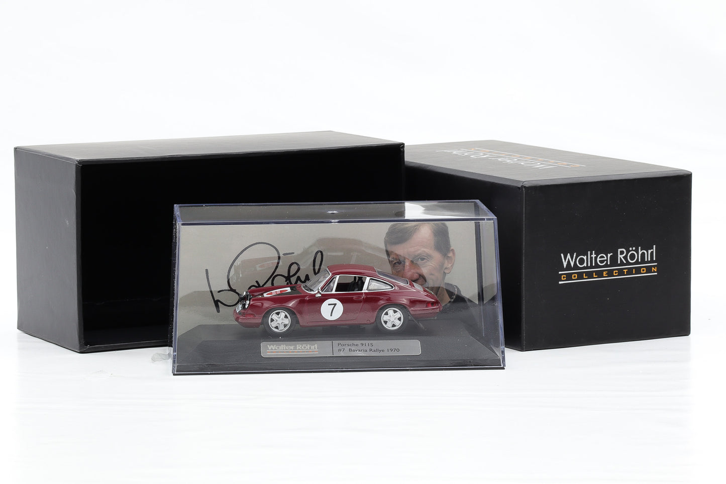 1:43 IXO Porsche 911 S Bavaria Rallye 1970 #7 Walter Röhrl Collection