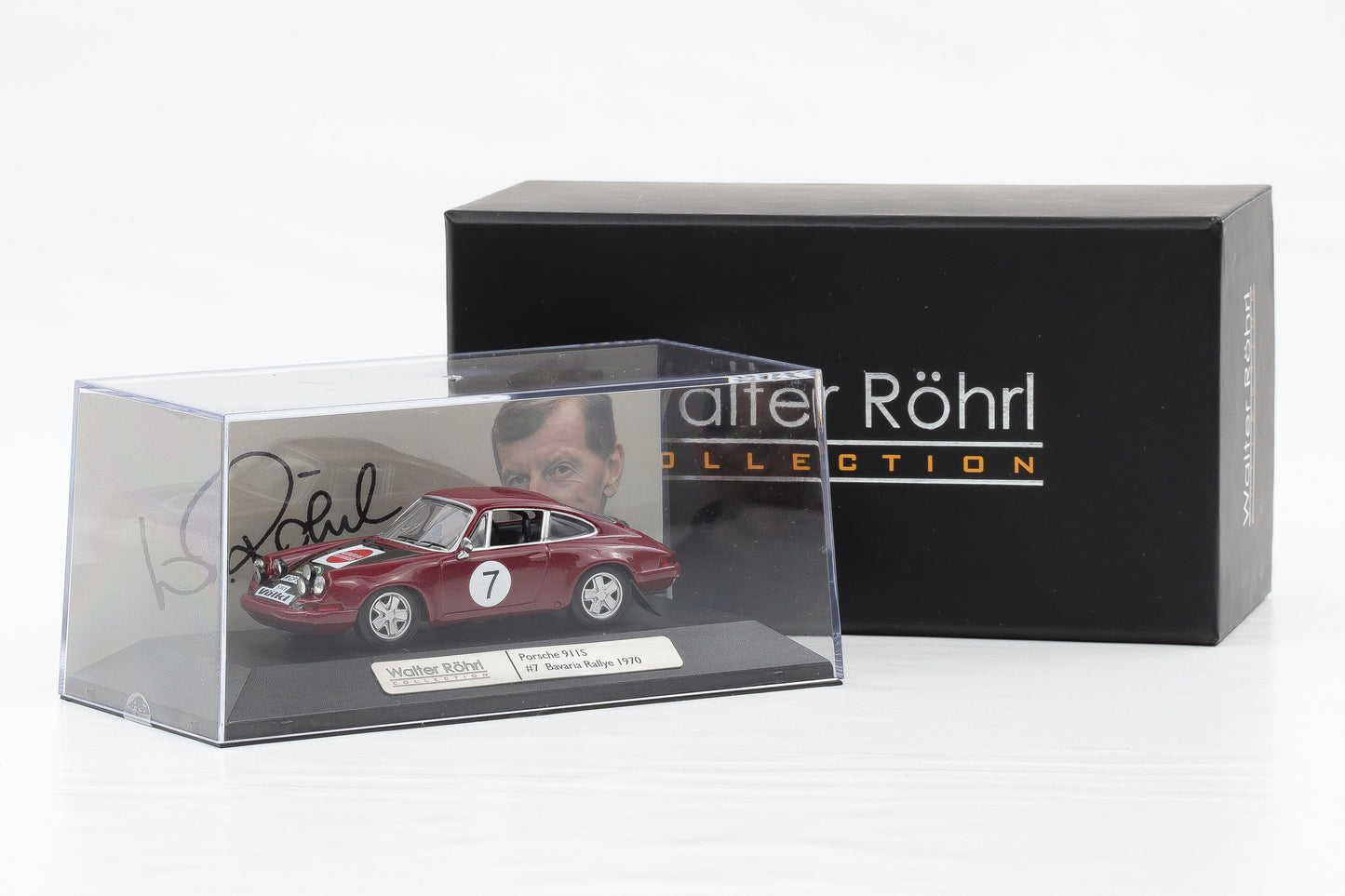 1:43 IXO Porsche 911 S Bavaria Rallye 1970 #7 Walter Röhrl Collection