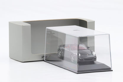 1:43 Minichamps Porsche 911 997 Turbo Cabriolet Meteorgrau met. WAP Dealer