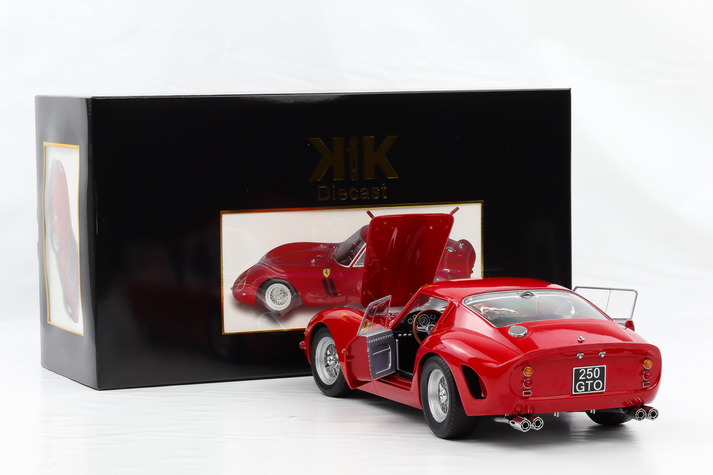 1:12 Ferrari 250 GTO 1962 rot KK-Scale diecast opening parts