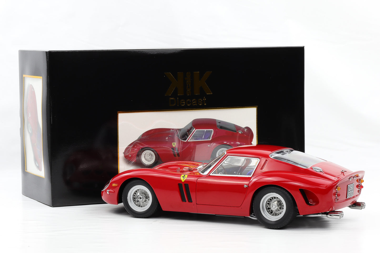 1:12 Ferrari 250 GTO 1962 rot KK-Scale diecast opening parts