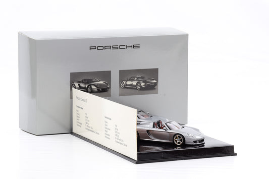 1:43 Minichamps Porsche Carrera GT SET silber WAP Dealer WAP02010314