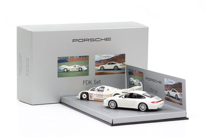 1:43 Minichamps Porsche 911 Carrera 4S 962C PDK SET weiss WAP Dealer