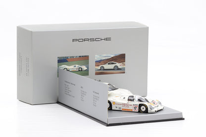 1:43 Minichamps Porsche 911 Carrera 4S 962C PDK SET weiss WAP Dealer