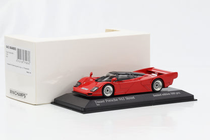 1:43 Minichamps Dauer Porsche 962 Street rot 1994 diecast