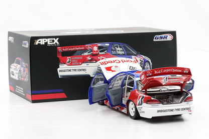 1:18 Apex Ford GSR EF Falcon Ford Credit #30 Glenn Seton 1996 Bathurst Pole
