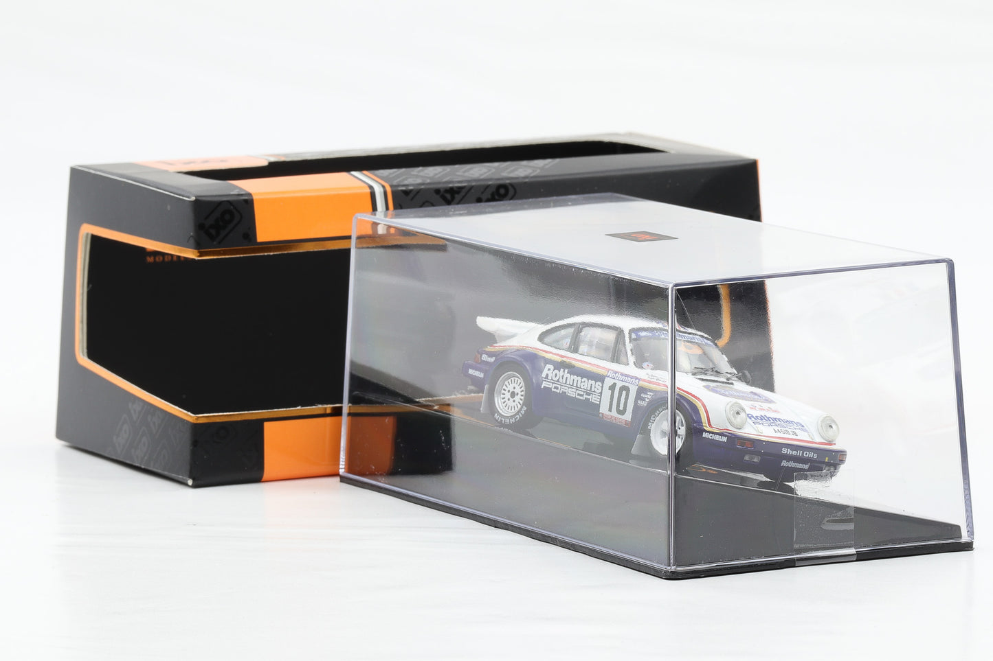 1:43 IXO Porsche 911 SC RS #10 Rothmans Tour de Corse 1985
