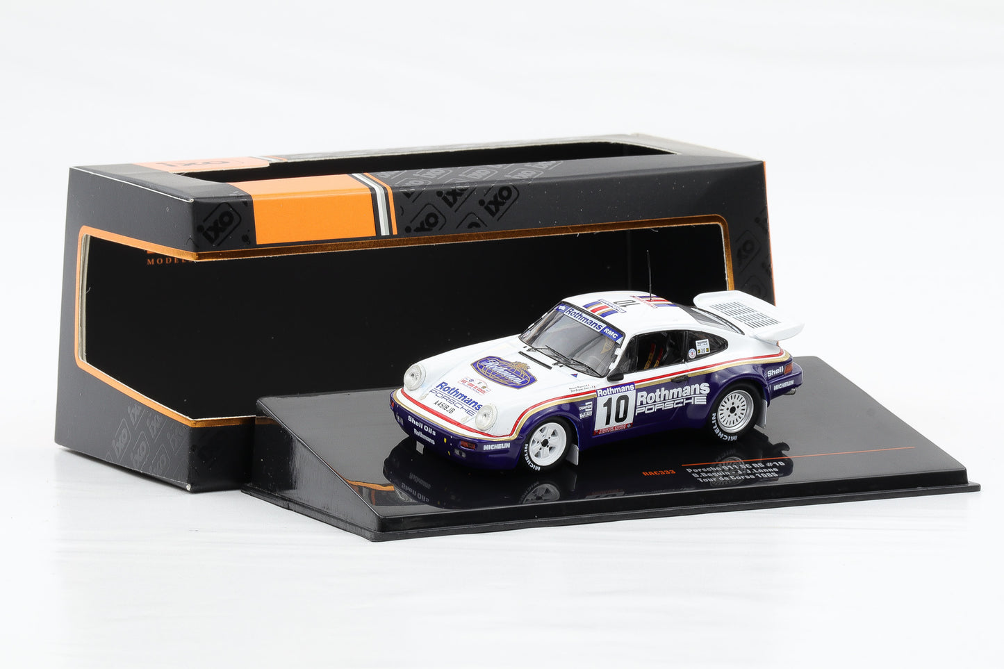 1:43 IXO Porsche 911 SC RS #10 Rothmans Tour de Corse 1985