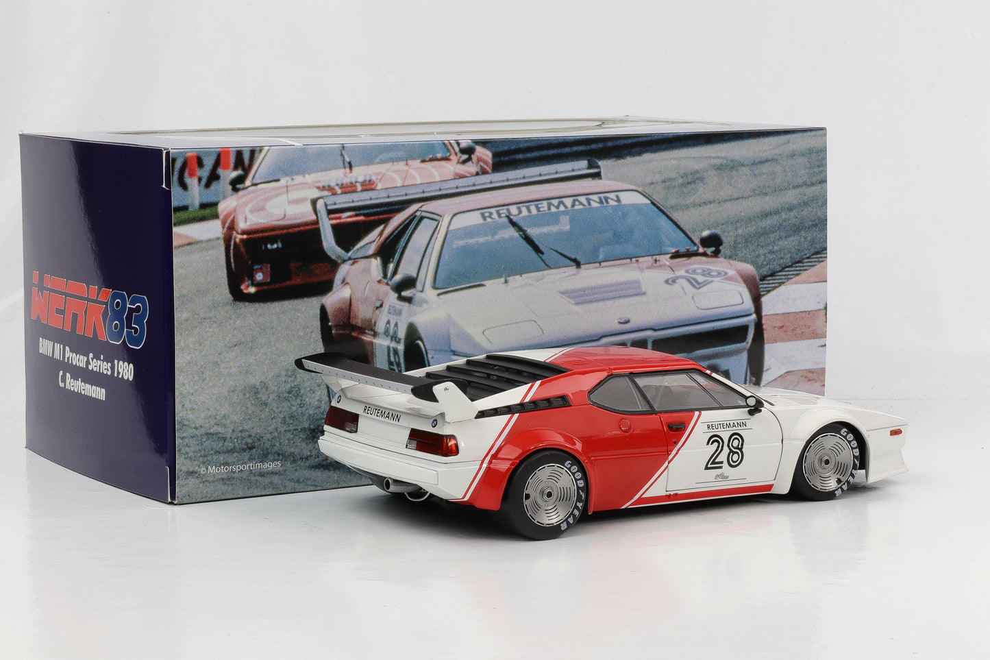 1:18 BMW M1 Procar #28 ProCar Serie 1980 Carlos Reutemann Werk83