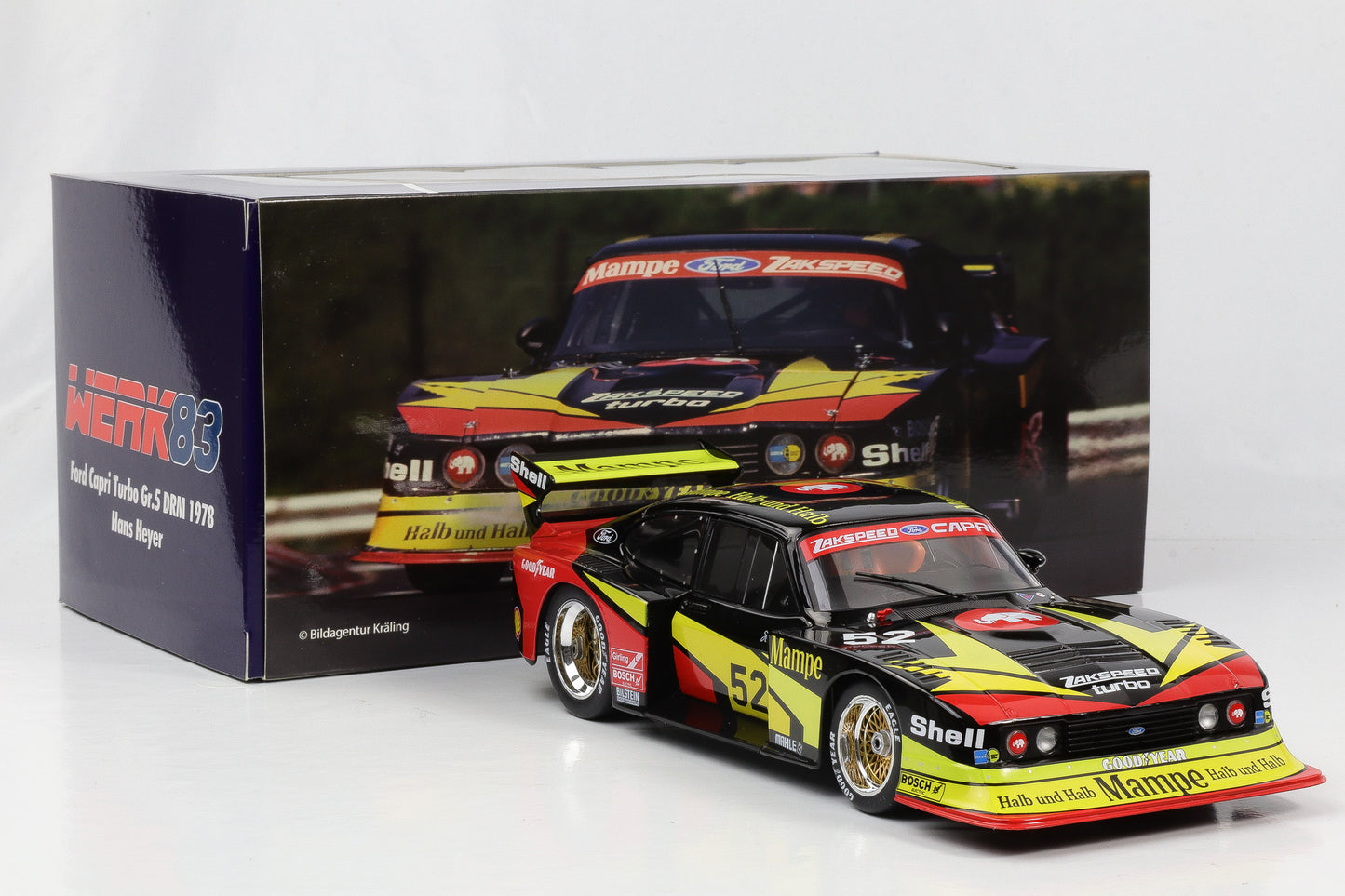 1:18 Ford Capri Turbo Gr.5 Mampe #52 DRM 1978 Hans Heyer Werk83