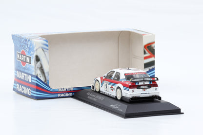 1:43 Minichamps Alfa Romeo 155 V6 TI DTM 1995 Martini Presentation Larini #8