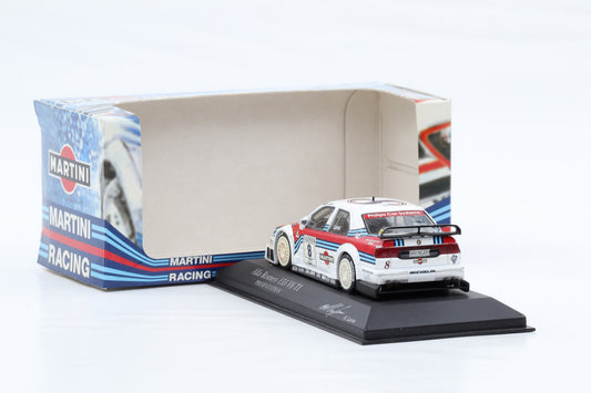 1:43 Minichamps Alfa Romeo 155 V6 TI DTM 1995 Martini Presentation Larini #8