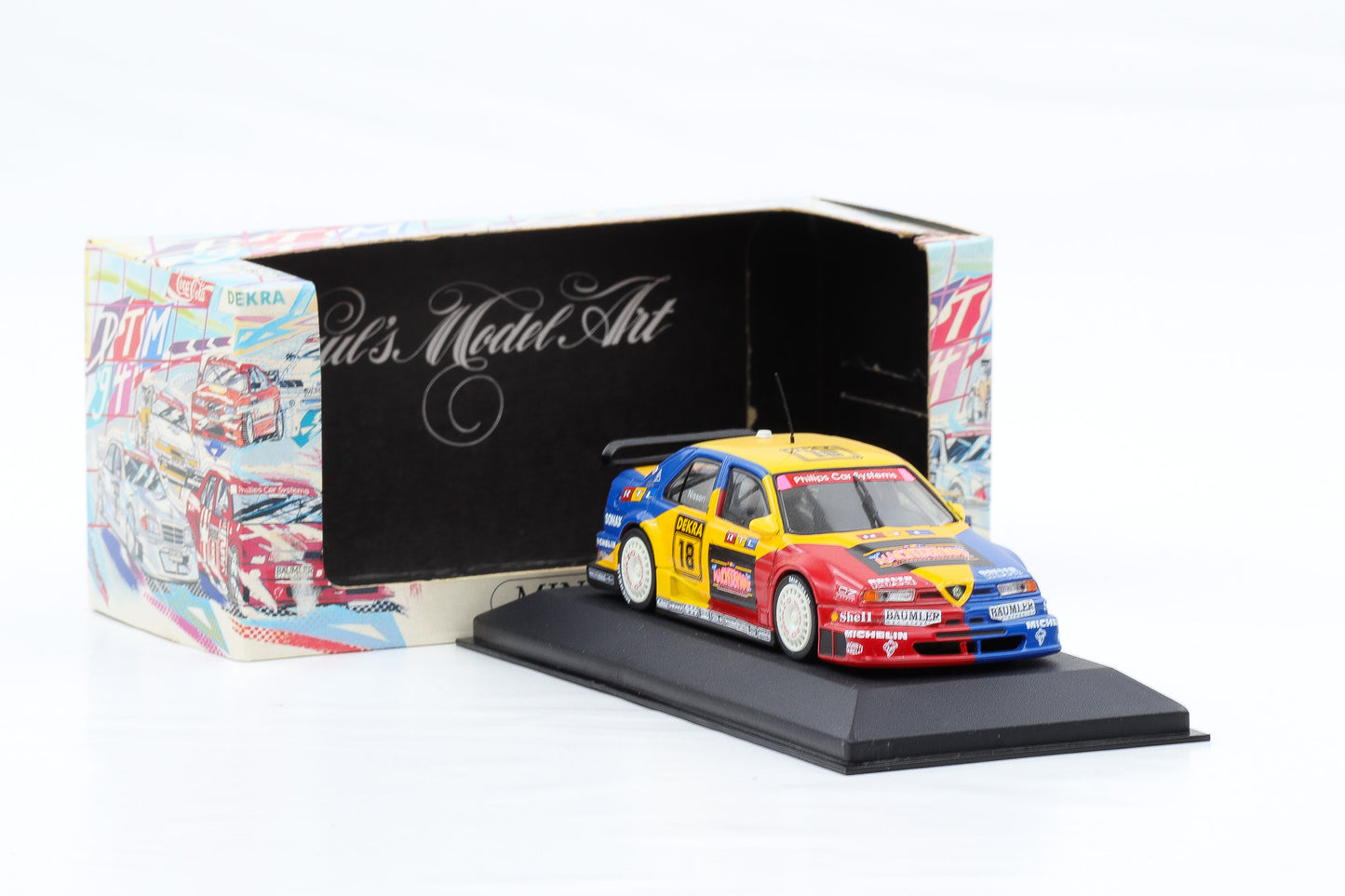 1:43 Minichamps Alfa Romeo 155 V6 TI DTM 1994 Team Schuebel K.Nissen