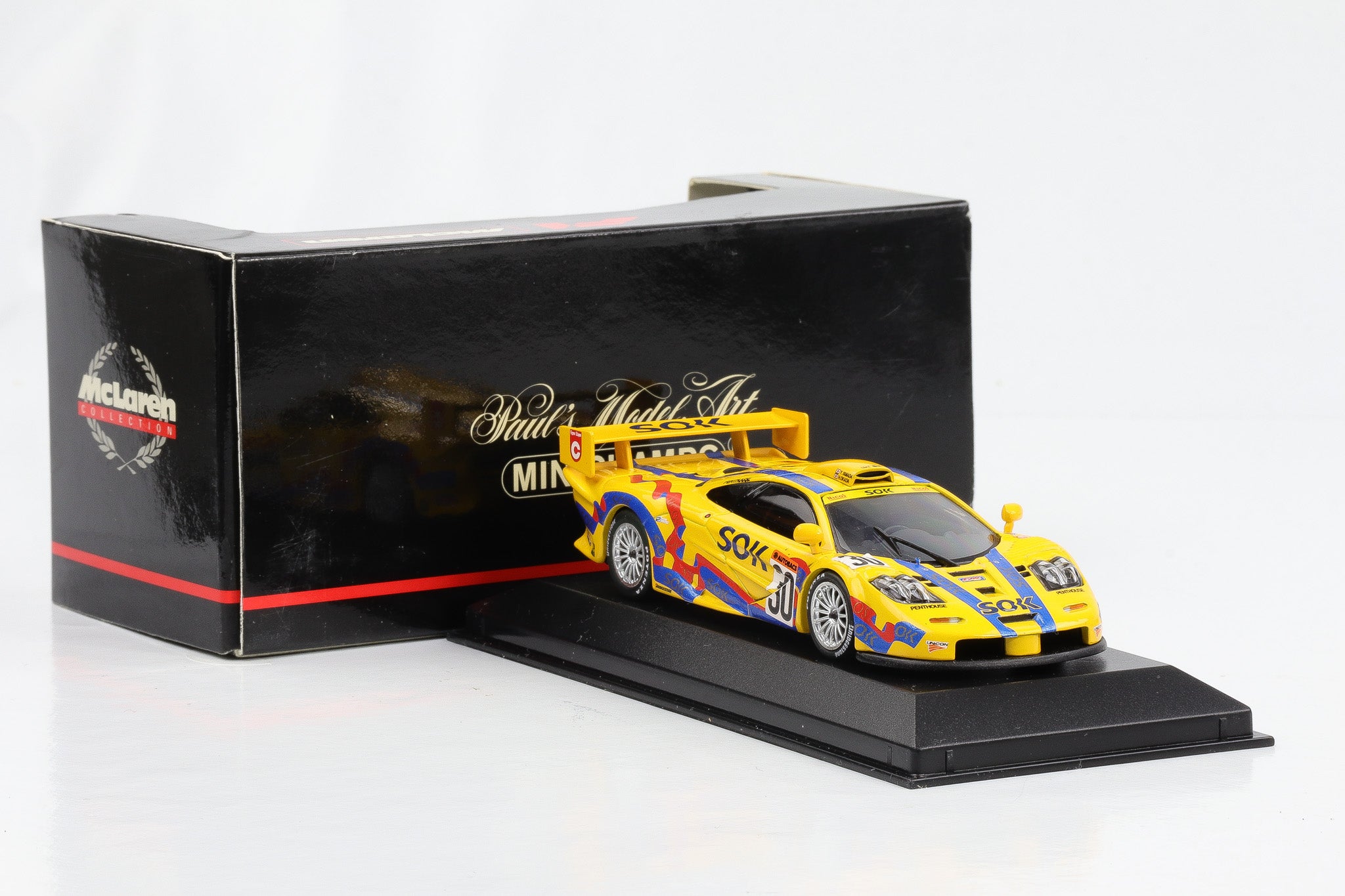 1 43 Minichamps McLaren F1 GTR All Japan GT Car Championship 2000 Team motor circuit