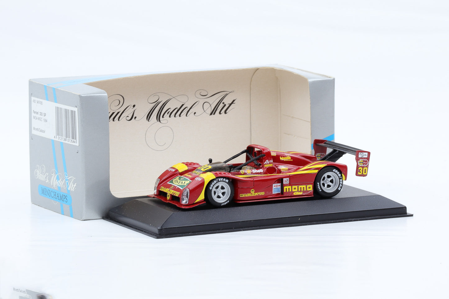 1:43 Minichamps Ferrari 333 SP IMSA-WSC 1994 #30 Moretti Salazar