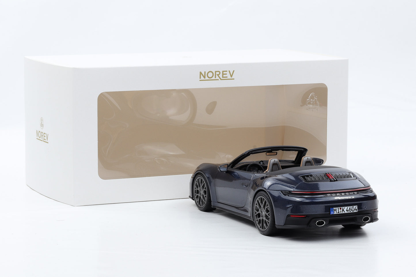 1:18 Norev Porsche 911 992.2 Carrera S Cabriolet Yachting blue metallic 2024