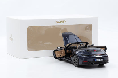 1:18 Norev Porsche 911 992.2 Carrera S Cabriolet Yachting blue metallic 2024