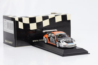 1:43 Minichamps Porsche 911 GT3 Carrera Cup Asia 2007 D. Watts #9