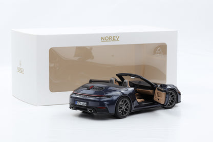 1:18 Norev Porsche 911 992.2 Carrera S Cabriolet Yachting blue metallic 2024