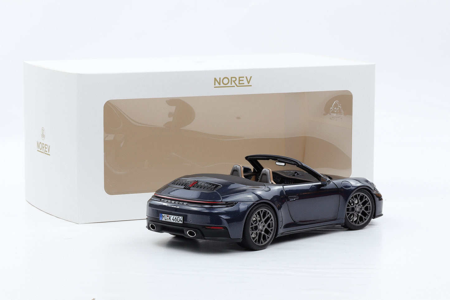 1:18 Norev Porsche 911 992.2 Carrera S Cabriolet Yachting blue metallic 2024