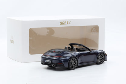 1:18 Norev Porsche 911 992.2 Carrera S Cabriolet Yachting blue metallic 2024