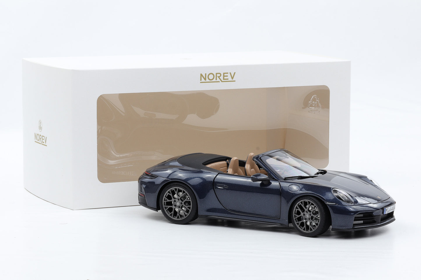 1:18 Norev Porsche 911 992.2 Carrera S Cabriolet Yachting blue metallic 2024