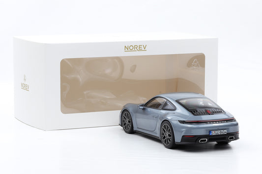 1:18 Norev Porsche 911 992.2 Carrera Coupe Polar silver metallic 2024