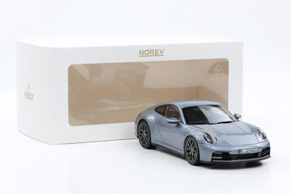 1:18 Norev Porsche 911 992.2 Carrera Coupe Polar silver metallic 2024