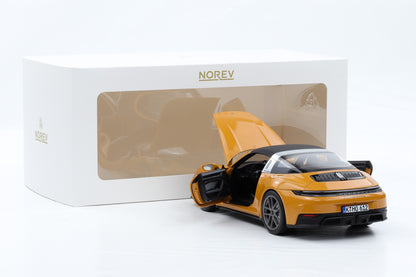 1:18 Norev Porsche 911 992.2 Targa 4 GTS Bahama yellow 2024