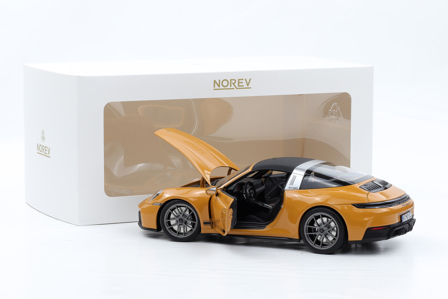 1:18 Norev Porsche 911 992.2 Targa 4 GTS Bahama yellow 2024