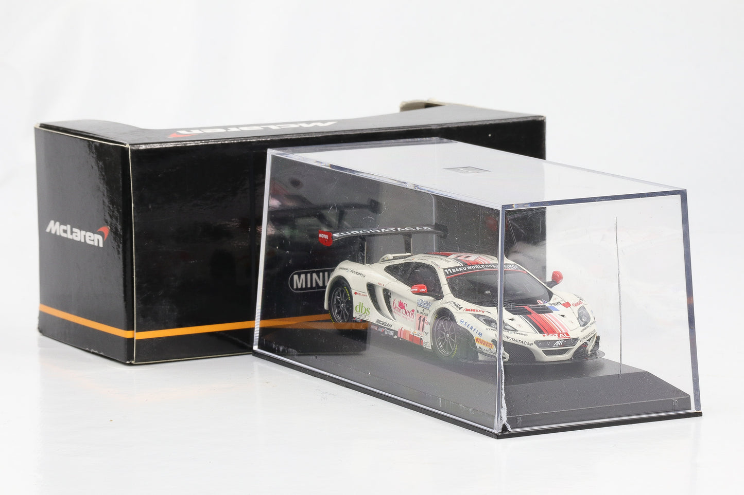 1:43 Minichamps McLaren 12C GT3 Art Grand Prix 24h Spa 2003 Leclerc Parisy Soucek #11