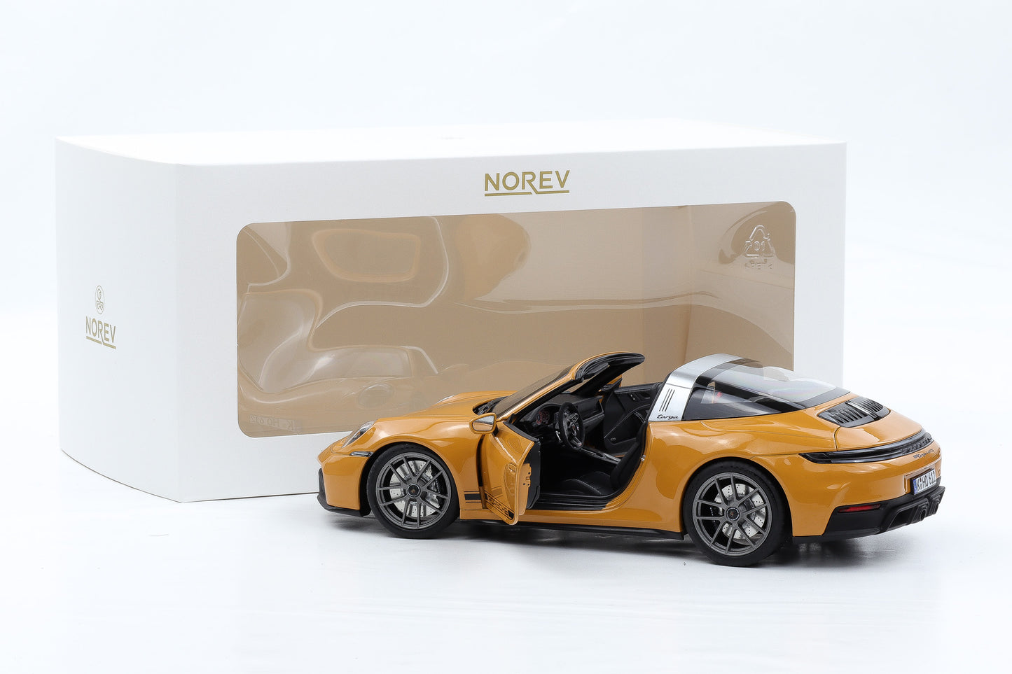 1:18 Norev Porsche 911 992.2 Targa 4 GTS Bahama yellow 2024