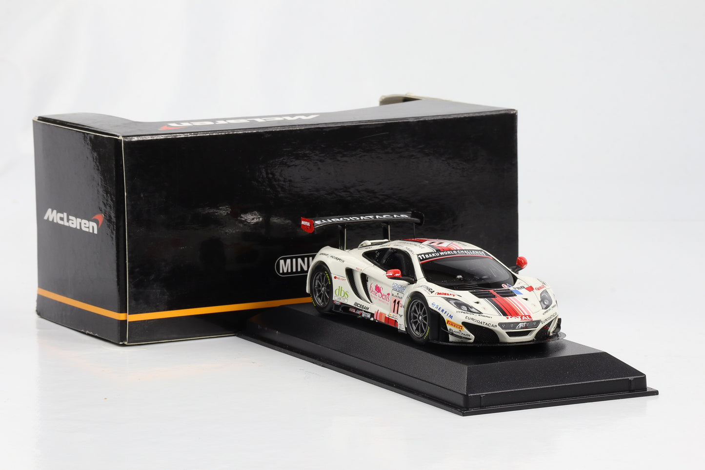 1:43 Minichamps McLaren 12C GT3 Art Grand Prix 24h Spa 2003 Leclerc Parisy Soucek #11